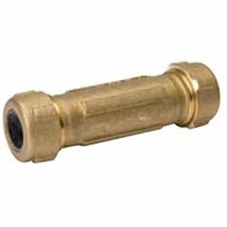 TOTALTURF 160-303NL Compression Coupling .5 Brass TO428013